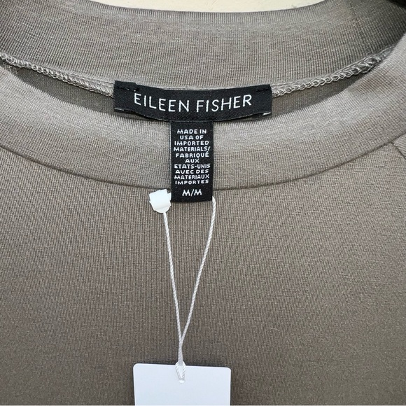Eileen Fisher Fine Jersey Crew Neck Top NEW - Picture 7 of 15